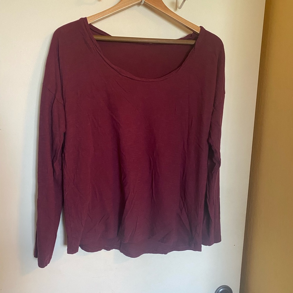 PACT Organics Women's Large Long Sleeve Tee